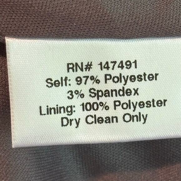 Katie May Gray Sleeveless Formal Maxi Length Gown - size 4 - Picture 6 of 6